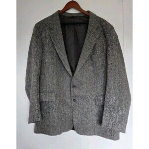 Levi's Gray Herringbone Sport Coat Blazer